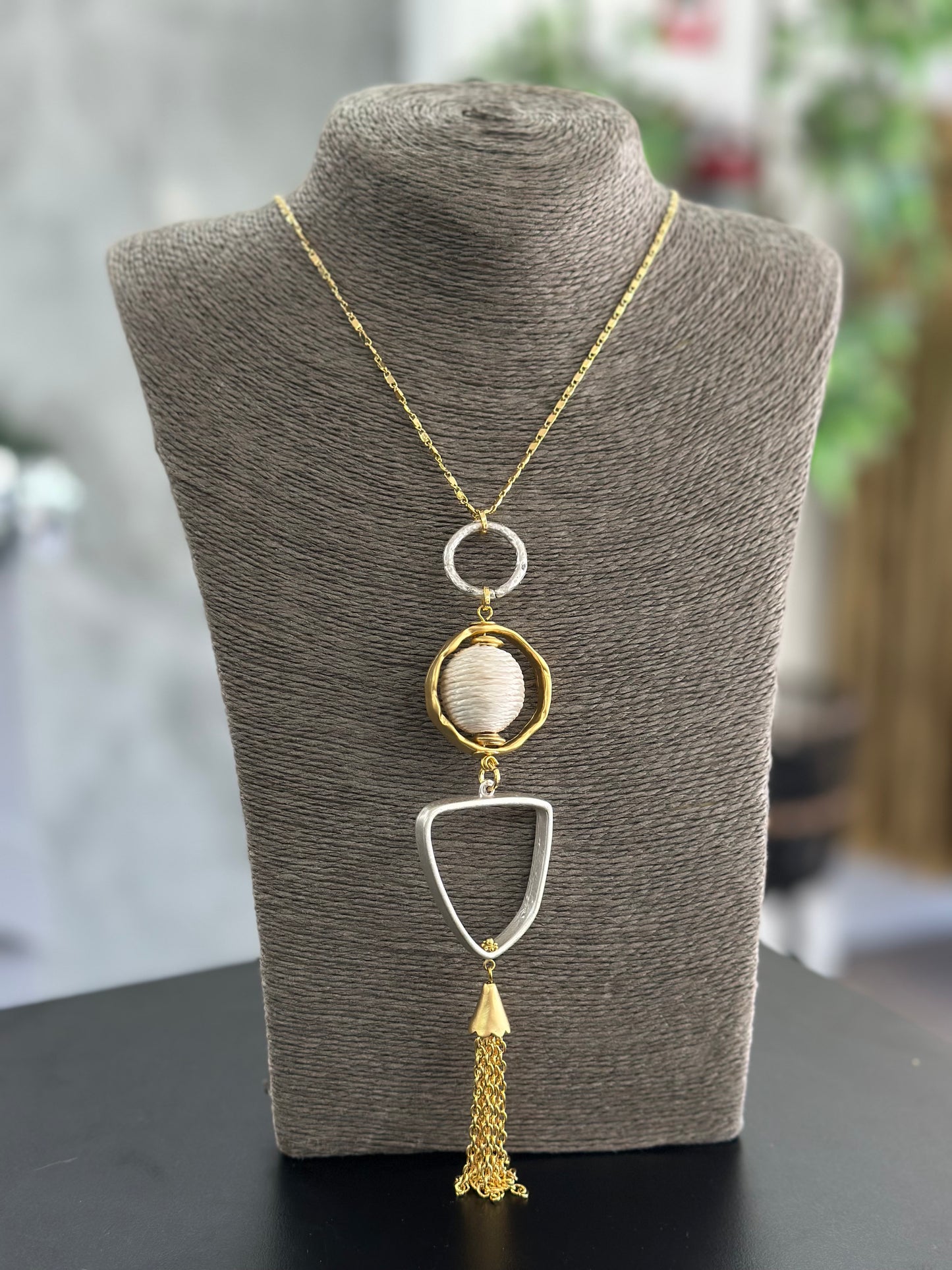 COLLAR DE PERLA GOLD