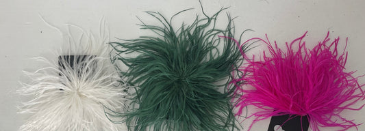 Broches d plumas