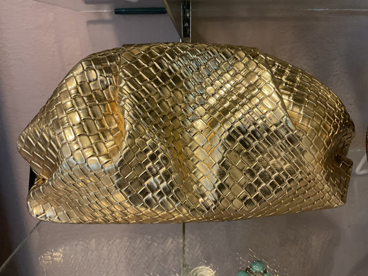 GOLD HAND BAG
