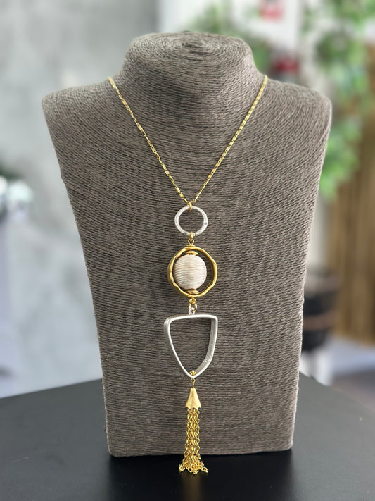 COLLAR DE PERLA GOLD